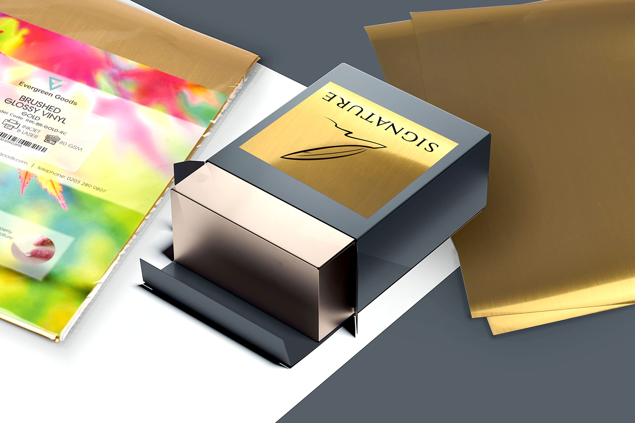 LS Bright Design Graphics Lot De 5 Feuilles D'autocollants En