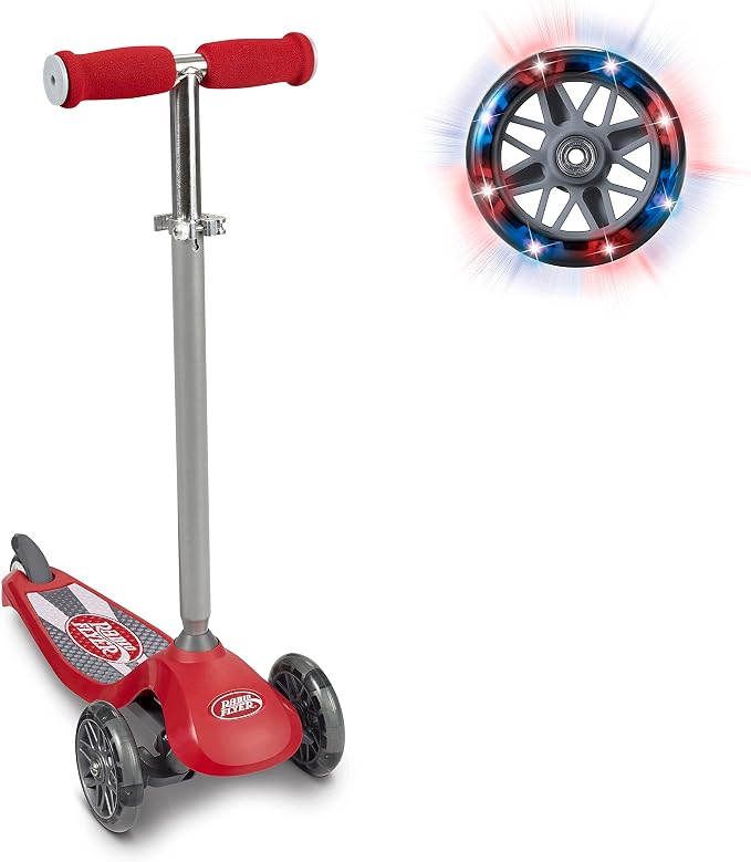 Radio Flyer Lean 'N Glide Scooter with Light Up Wheels