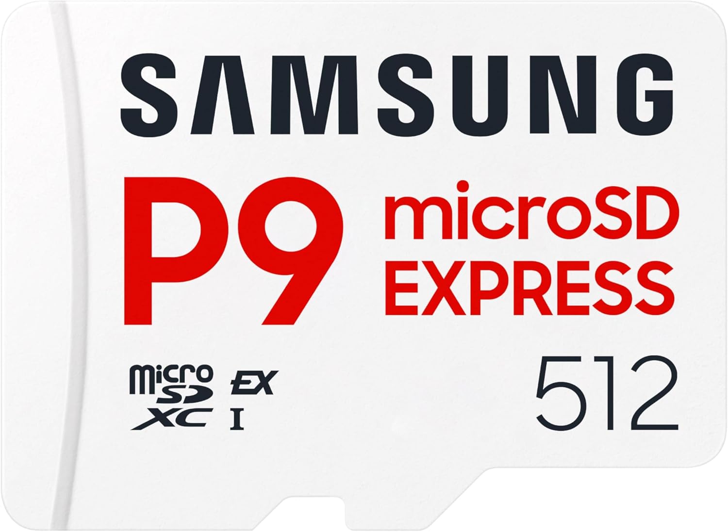 Samsung P9 Express microSD Express Card, 512GB...