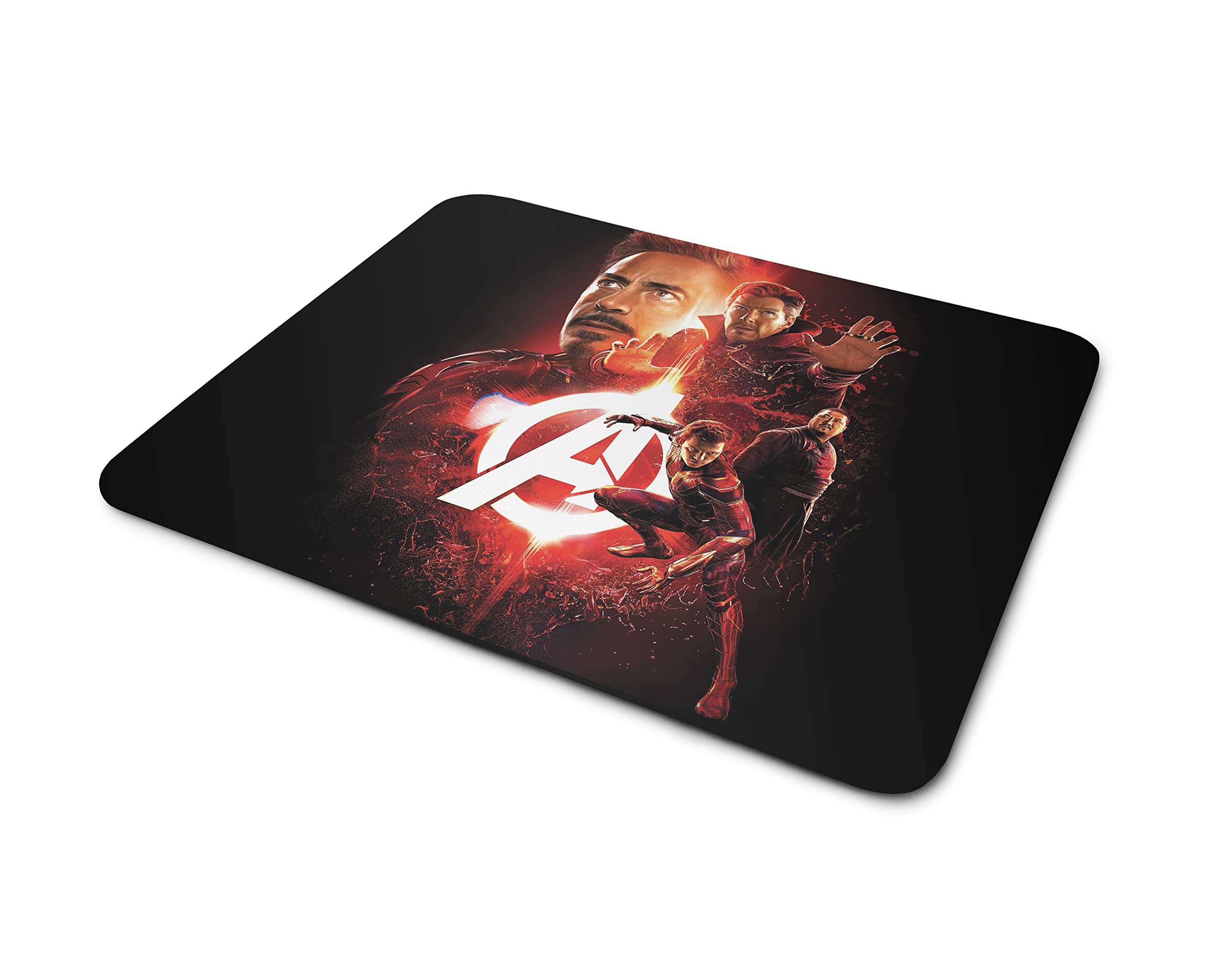 Houseward Avengers Logo Printed Designer Mouse pad for Computer, PC, Laptop (23 * 19 cm)-image-49
