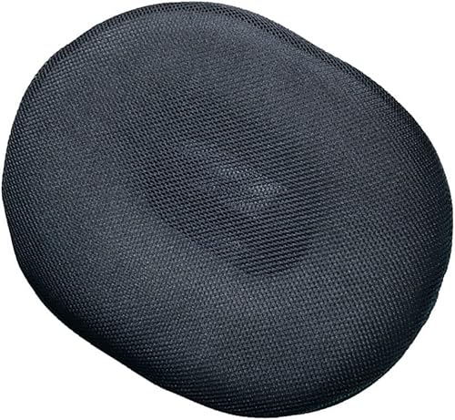 Almohada de dona para hemorroides cojín de asiento de coxis de malla negro para mujeres