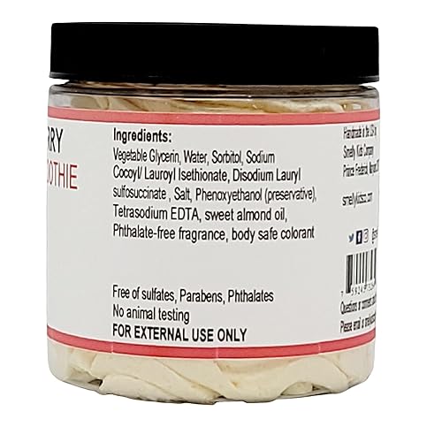 Miniatura 6 de Moisturizing Whipped Soap- Kid Friendly Cream Body Wash Hand Wash Shave Butter, For all skin types No Sulfates, No Parabens, Cruelty-Free4oz