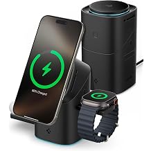 Spigen Essential MagFit Qi2 15W 3 in 1 Magsafe Charger Stand