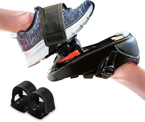 Jaulas para dedos compatibles con la bicicleta Peloton, pedales de bicicleta con clips para los dedos para bicicleta Peloton y bicicleta Plus, uso
