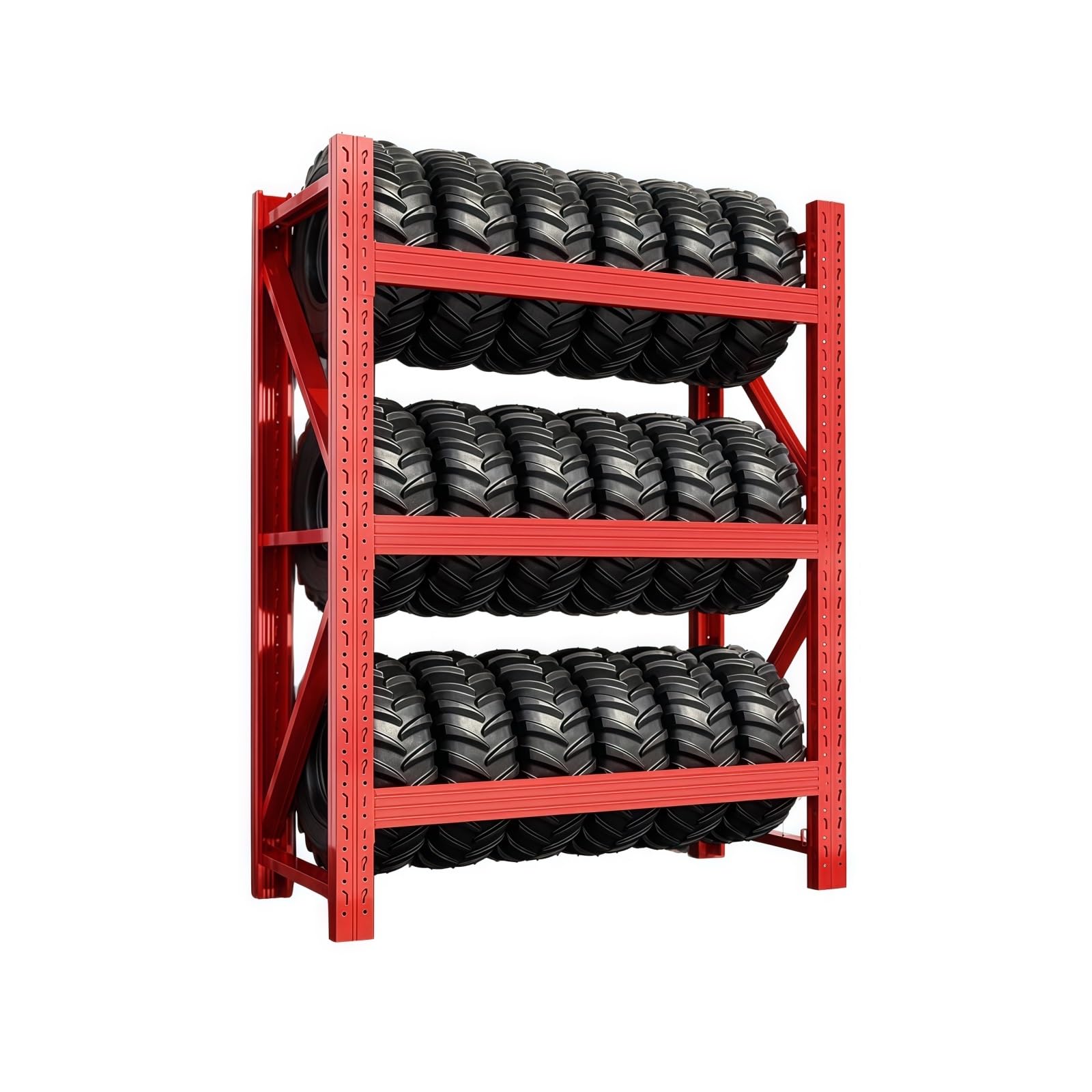 AKFNCJE Adjustable Tire Rack, Heavy Duty Tire Storage Rack
