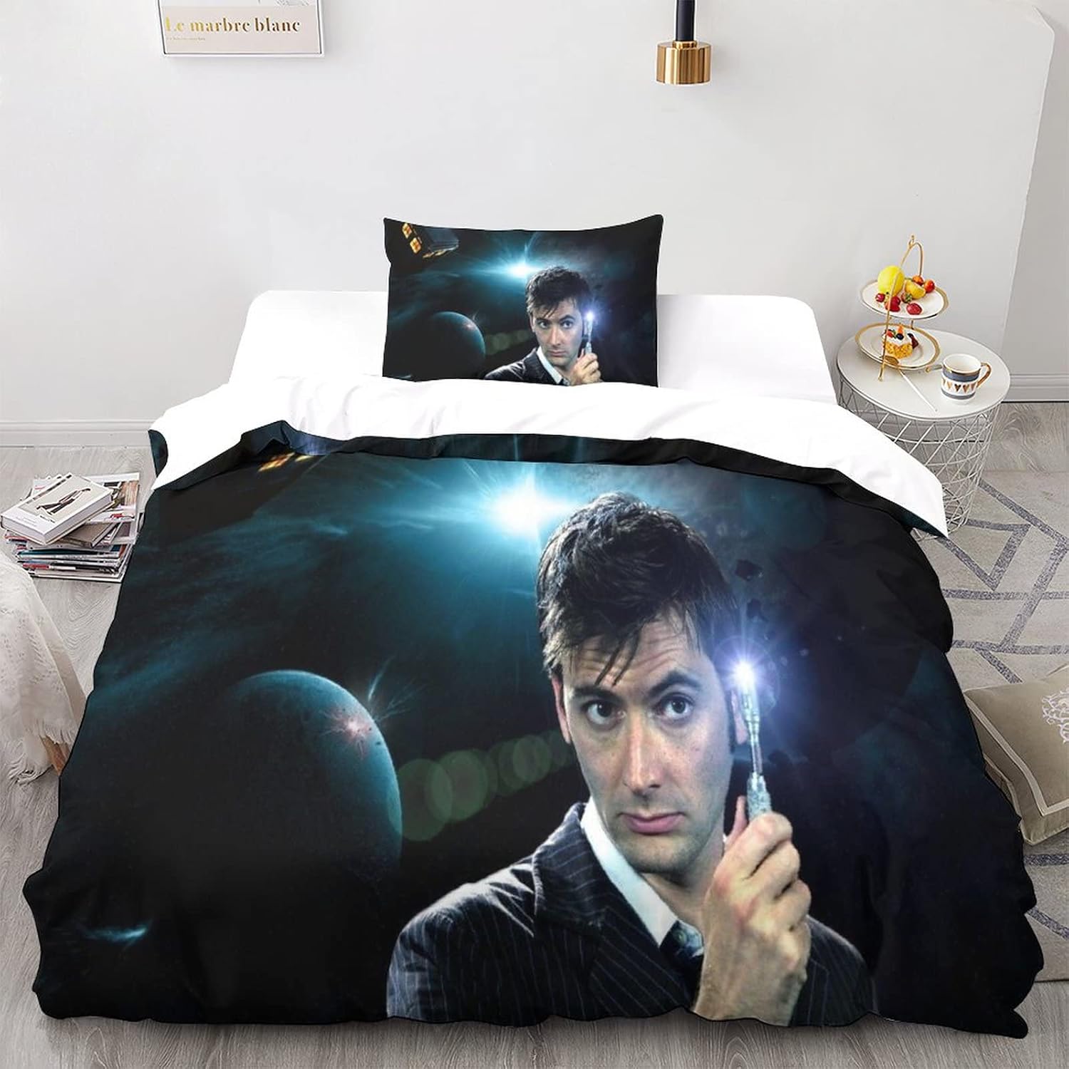 Doctor Who Premium Duvet Cover Set with Hidden Zipper Closure