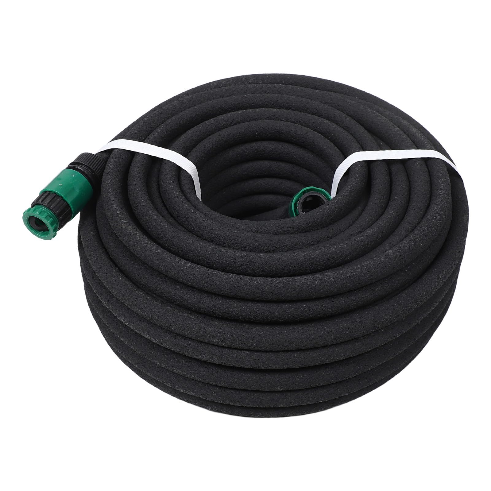 Lurrose Tubería de riego por goteo: Manguera porosa de 1/2 pulgada y 30 m/98 pies para riego automático por goteo, ideal para huertos, jardines e invernaderos.