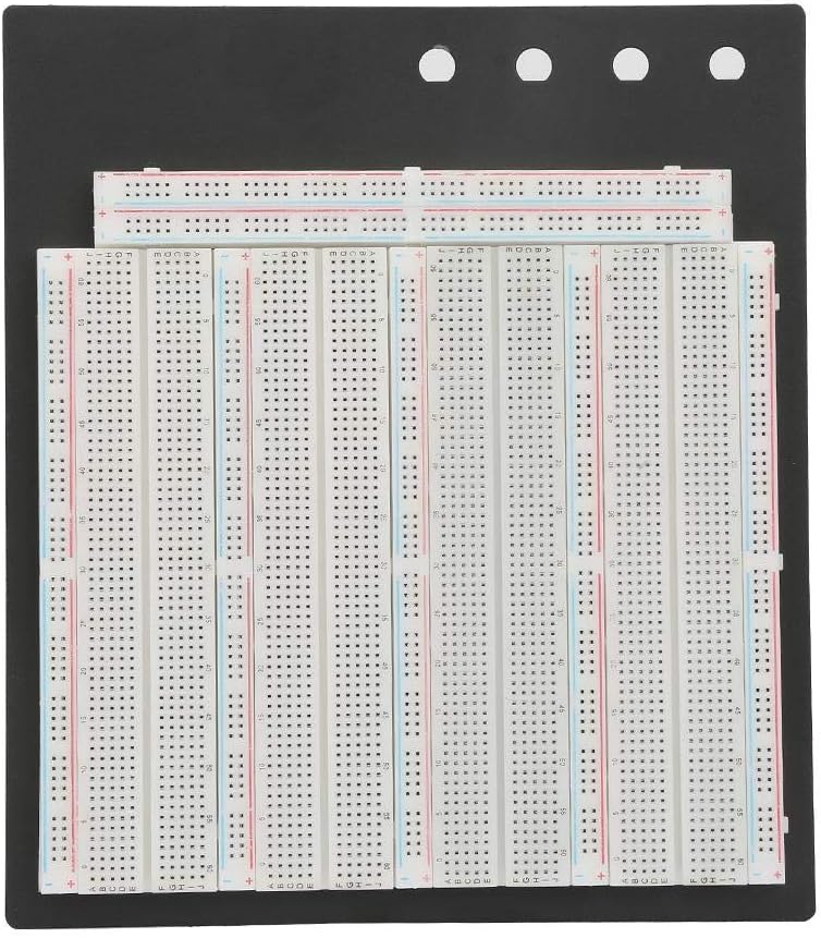 YWBL-WH Breadboard, 3220 Tie-Points Solderless Breadboard Circuit Testing Board Reusable, Breadboard