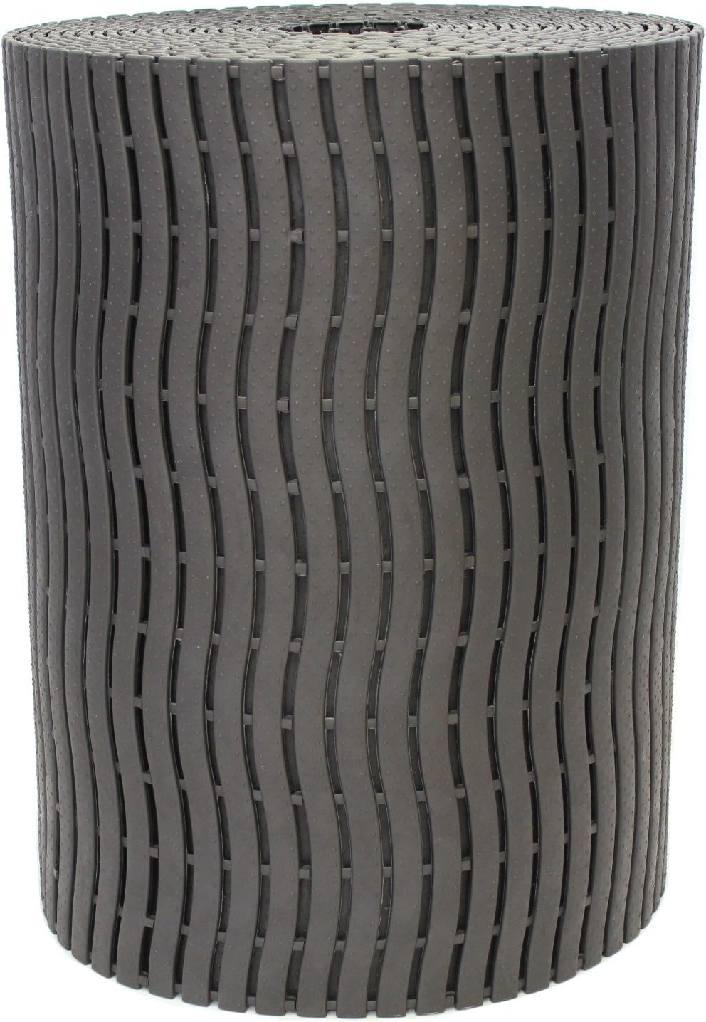 Bene Domo Ultima Modular Connectable Sauna Pool Spa Bath Bathroom Shower Non Slip Wet Area Mat Black (Black 58x70)