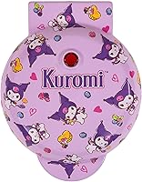 Vista 12 de Uncanny Brands Mini waflera Hello Kitty - Cocina con tu personaje favorito de gatito