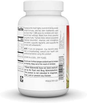 Planetary Herbals Triphala Gold 1000mg Extra Strength Ayurvedic - 120 Tablets