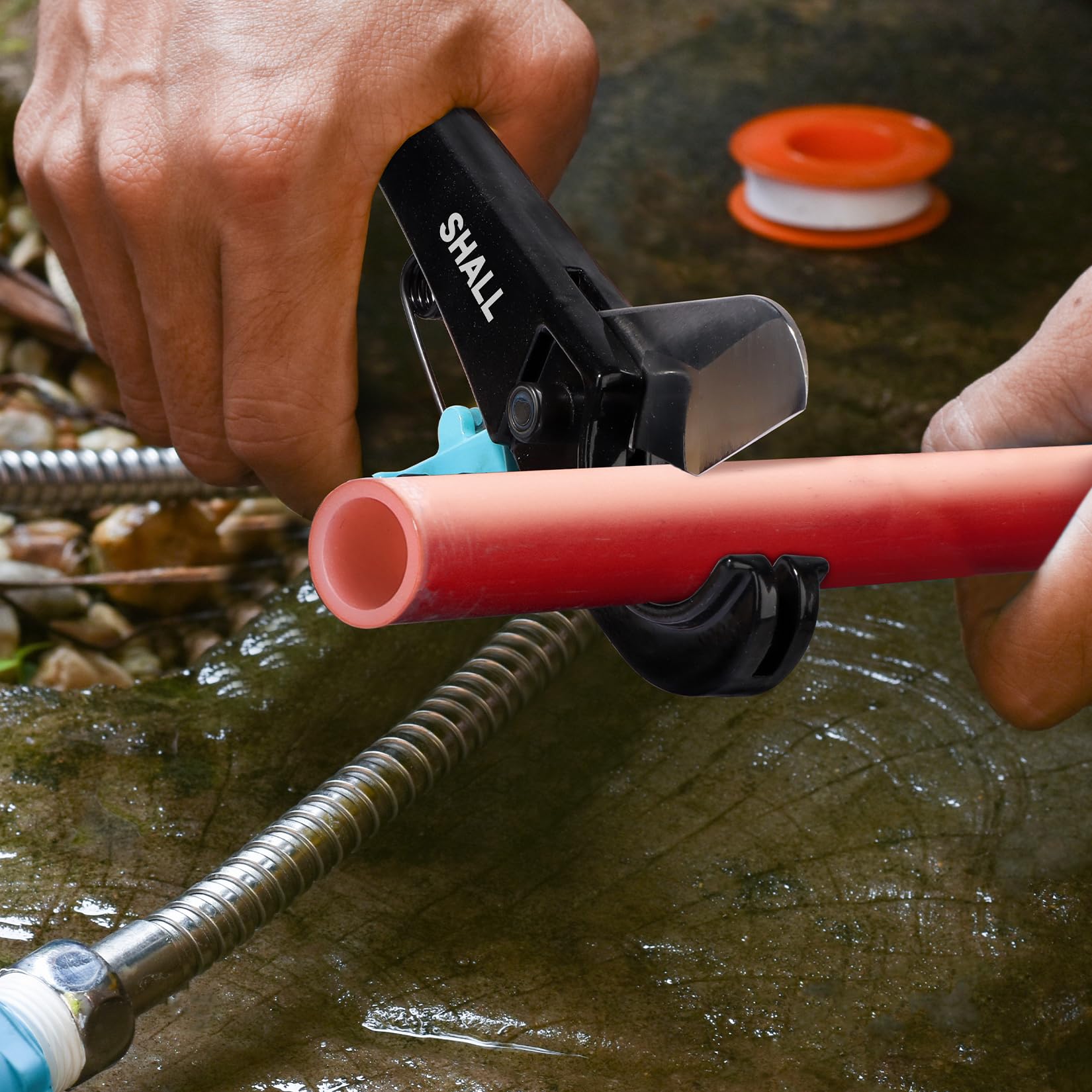 SHALL PEX Pipe Cutter - Clean Cuts Fast -7