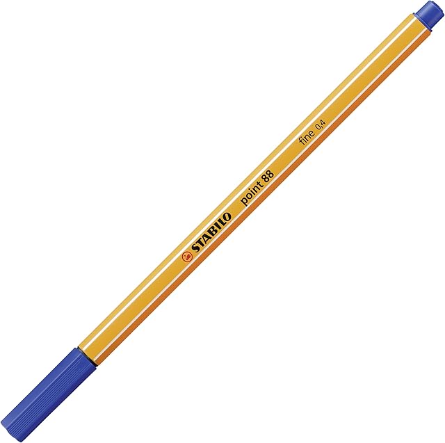 Stabilo Fineliner Point 88 718648 Cienkopis, Niebieski, 0,4 mm
