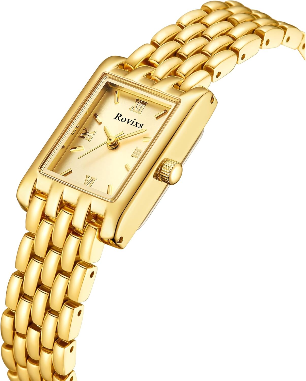 Petite Vintage Luxury Women Watch, Japanese Movement, Elegant Retro Ladies Dress Watch, Water Resistant, Adjustable Bracelet with Tool - Image 2