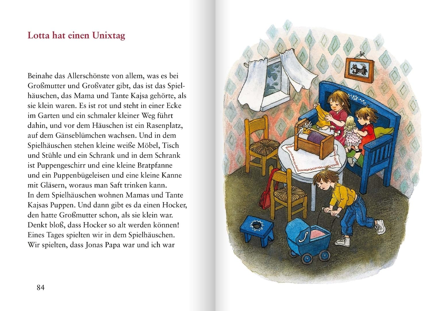 Mein Kinderbuchhaus: Die schönsten Oetinger-Bücher im Spielhaus-Schuber | Hochwertiger Schuber im Schwedenhaus-Stil für ein schönes Bücherregal mit acht beliebten Kinderbüchern für die ganze Familie