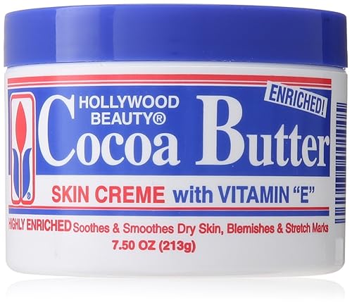 Hollywood Beauty Manteca de cacao con vitamina E 7.5 onzas (7.5 fl oz) (paquete de 6)