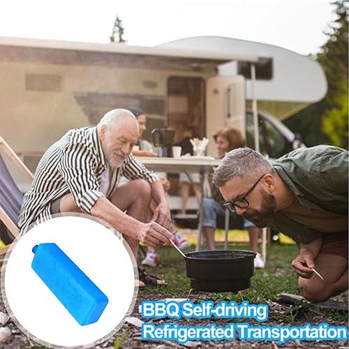 Miniatura 2 de Bolsas de hielo de cristal  146 unidades de bolsa de hielo para lonchera y hielera  Bolsa de hielo duradera para loncheras, refrigeradores,