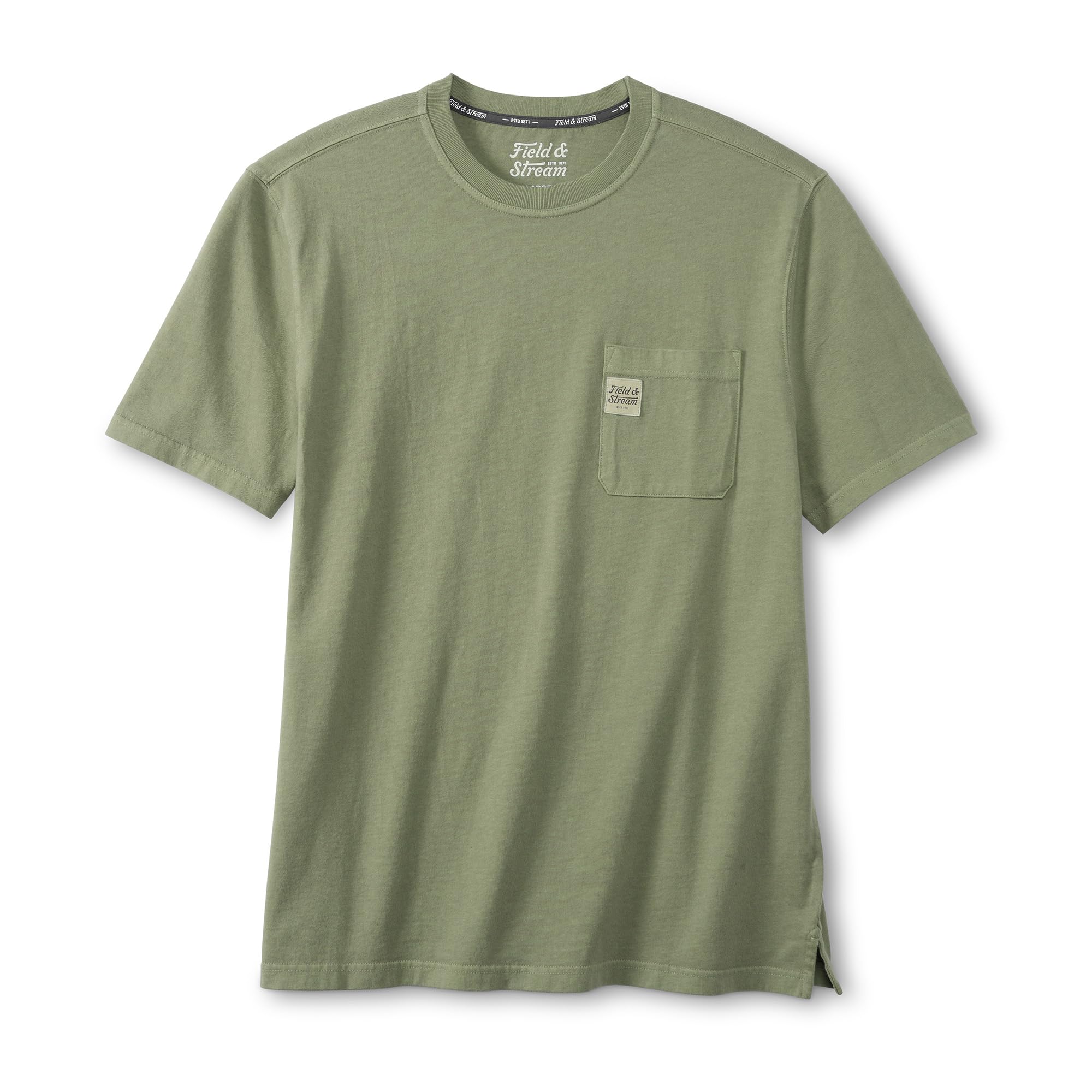 Field & Stream Mens Flush Out Short Sleeve Pocket Tee Shirt