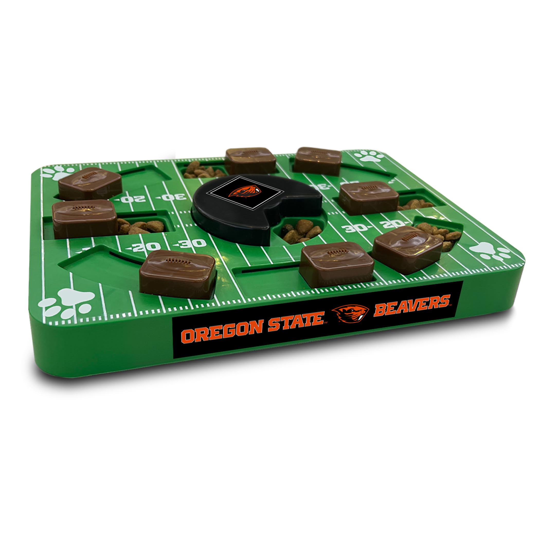 Pets First NCAA Oregon State Beavers - Juguete de rompecabezas para perros, juguete interactivo para perros, rompecabezas lento para perros
