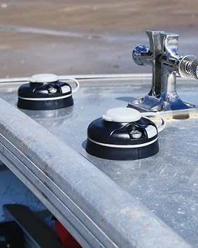 RAILBLAZA StarPort Base Universal Mounting Base for Boat & Kayak Accessories, Quick-Connect Modular System Compatible with StarPort Expandable Gear Mounts