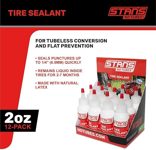 Miniatura 3 de Stans-No Tubes Sellador de neumáticos Botella de 2 onzas (caja de 12)