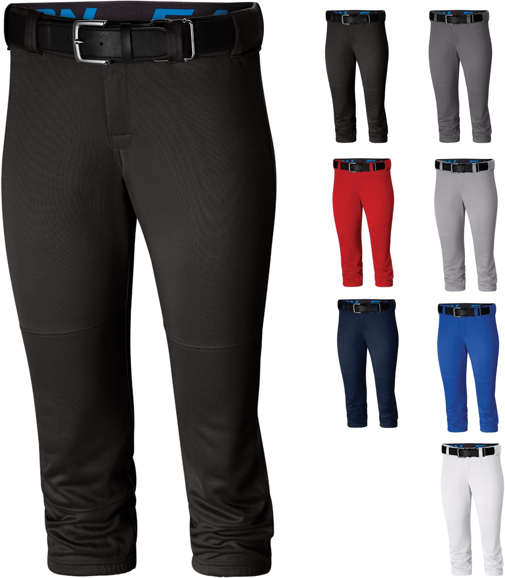 Girl’s Pro Elite Fastpitch Softball Pants | Youth Sizes | Solid | Multiple Colors