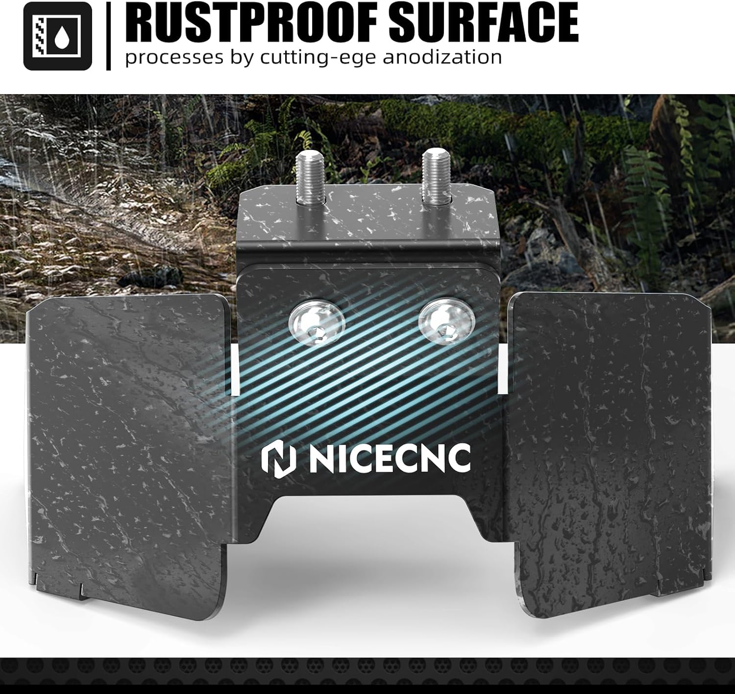 NICECNC Horn Cover Gap Cover & Battery Lock Increase Code Compatible with Segway X160 X260, Compatible with Surron Light bee X/S/ L1E, See Fitment