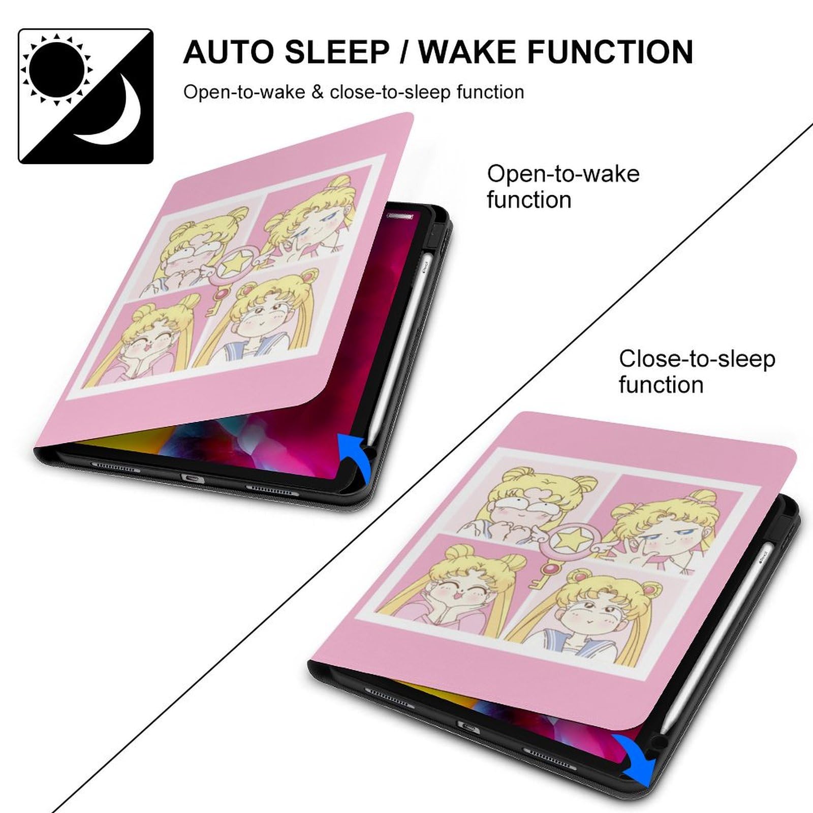 Amazon.co.jp: iPad Pro 11インチ ケース 美少女戦士セーラームーン