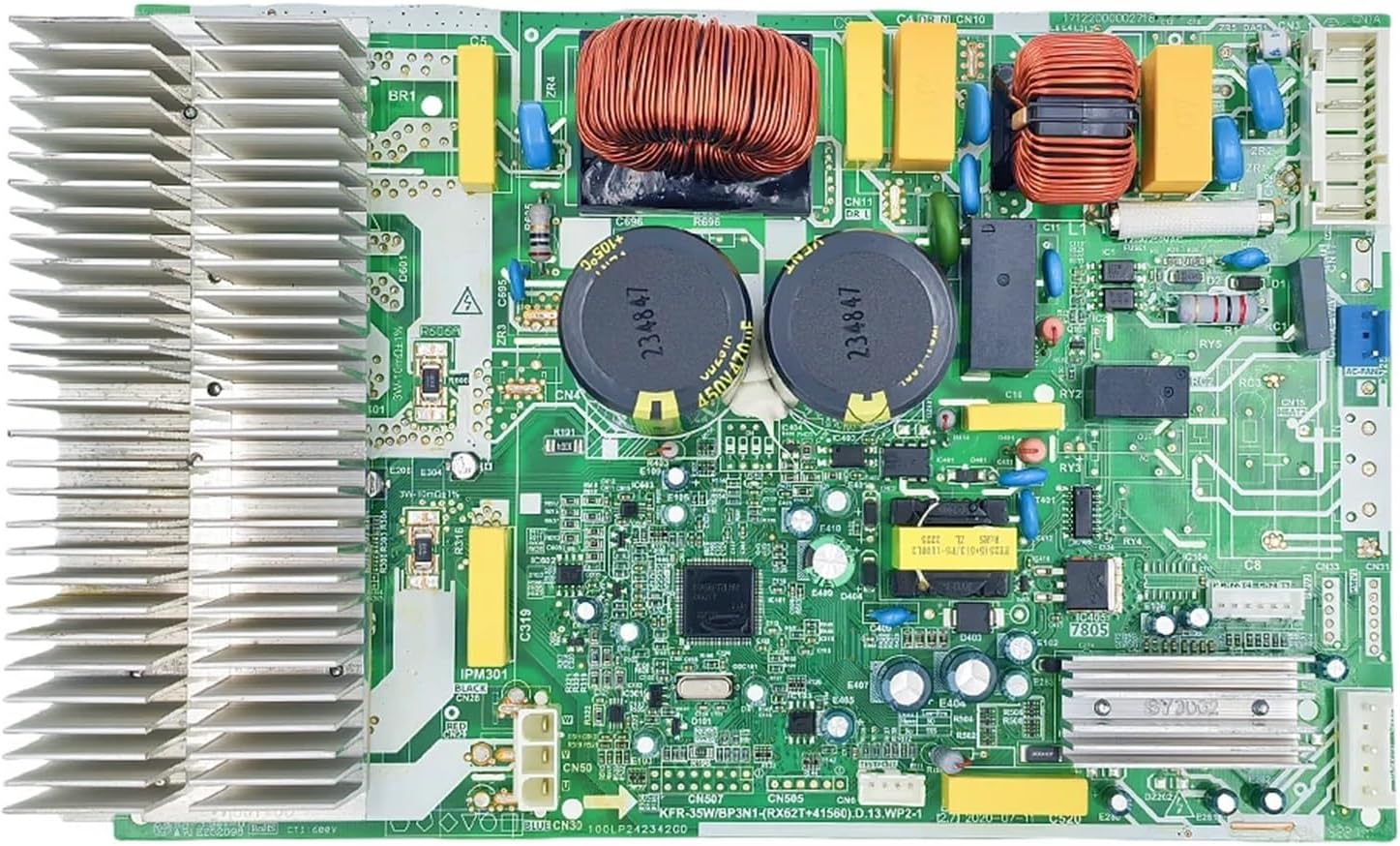 1pcs KFR-35W/BP3N1-(RX62T+41560).D.13.WP2-1 17122000002718 Outdoor Unit Control Board Air Conditioner Spare Parts(Original Model)