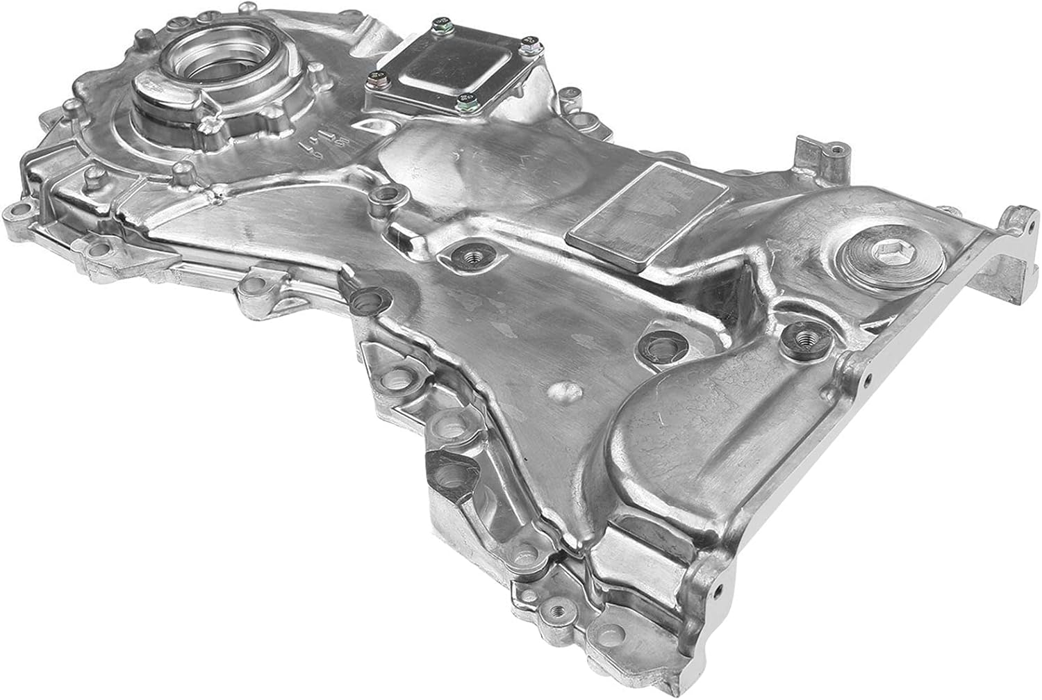 A-Premium Engine Timing Chain Cover Compatible with Lexus ES300h 2013-2019 Scion tC 2011-2016 Toyota Avalon Camry Highlander RAV4 Sienna Venza Front
