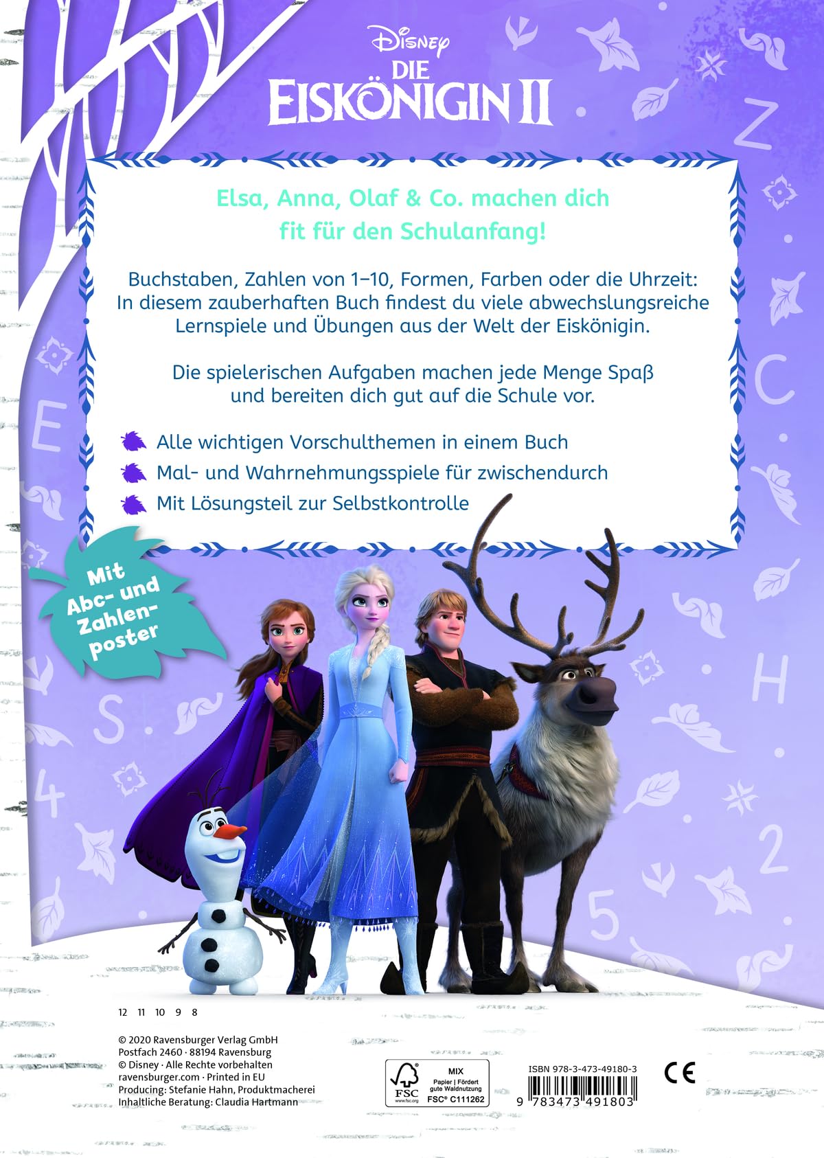 Disney Die Eiskönigin 2: Das große Vorschulbuch