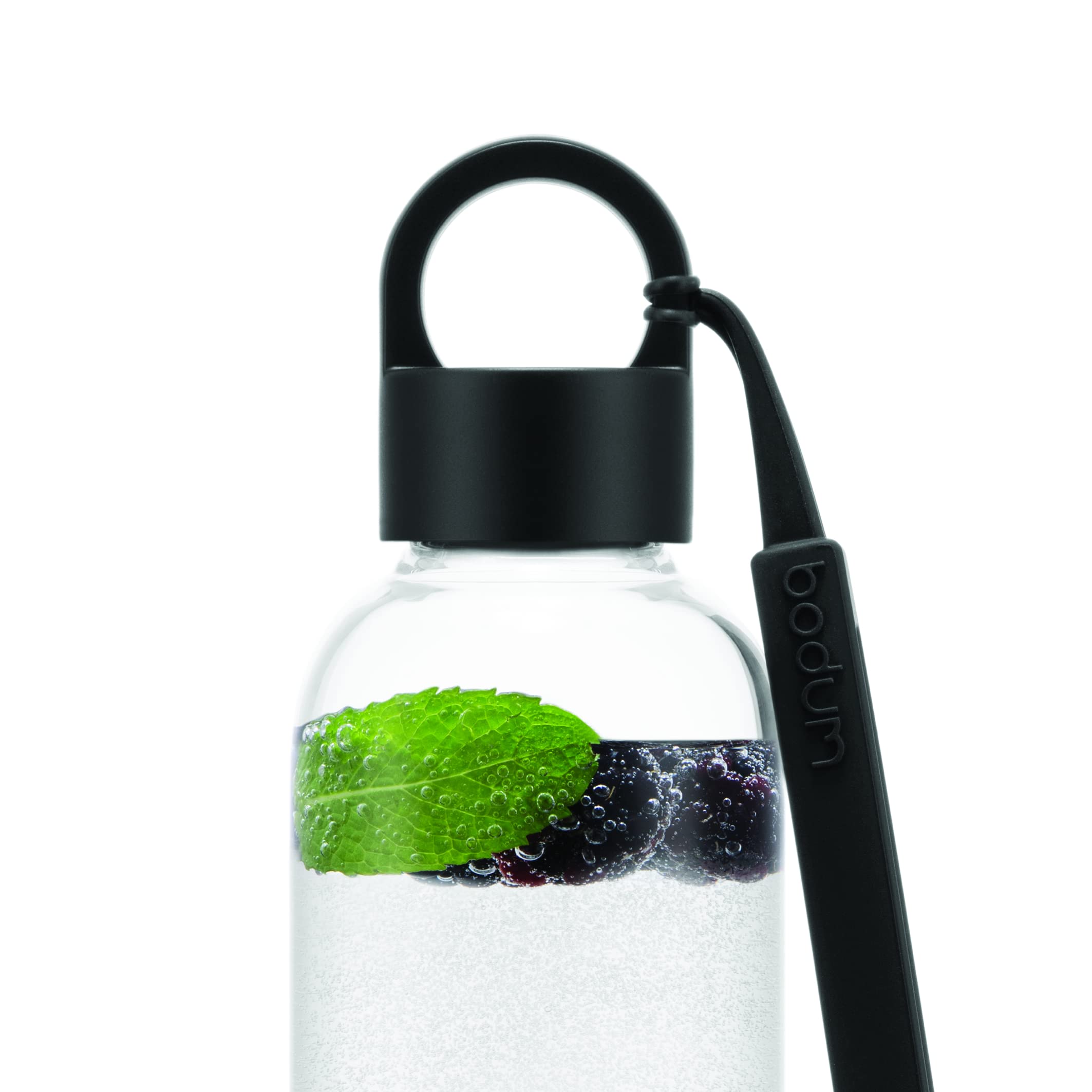 Botella De Agua Reutilizable MELIOR 0,5 L – Plástico Tritan, Base De Silicona Extraíble, Antigoteo