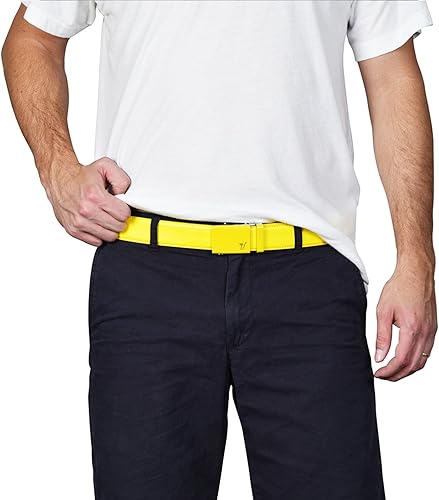 Miniatura 2 de Mission Belt Cinturón de trinquete de cuero para hombre, colección Solid de 1.575 in
