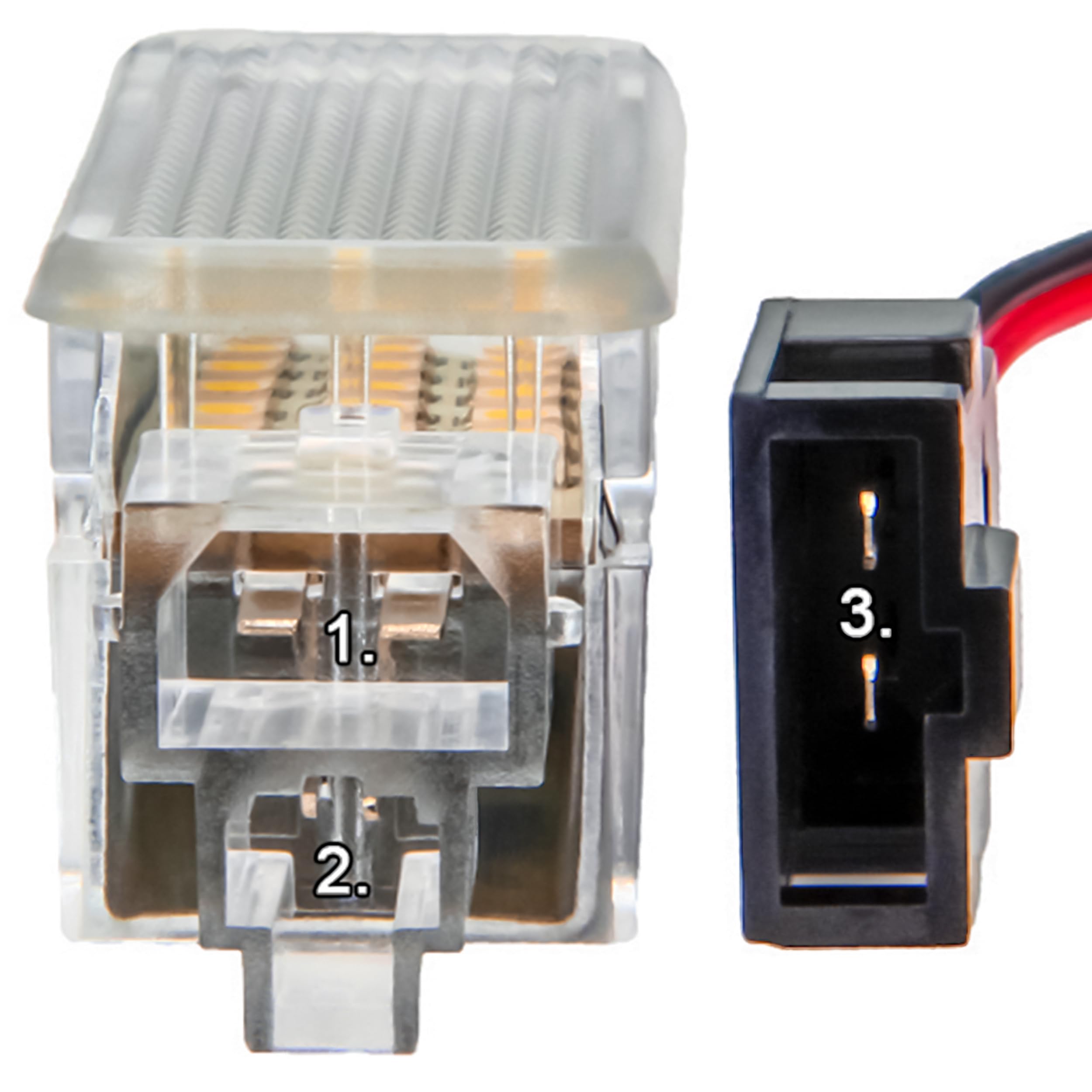 Recambo Luz LED para maletero compatible con Audi A1 | A3 | A4 | A5 | Canbus libre de errores | SMD – eficiente – bajo consumo de energía | alta luminosidad | fácil instalación