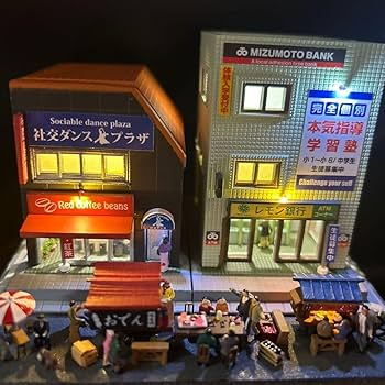 Amazon.co.jp: 1/150 ジオラマ 昭和の風景150分の1ジオラマ