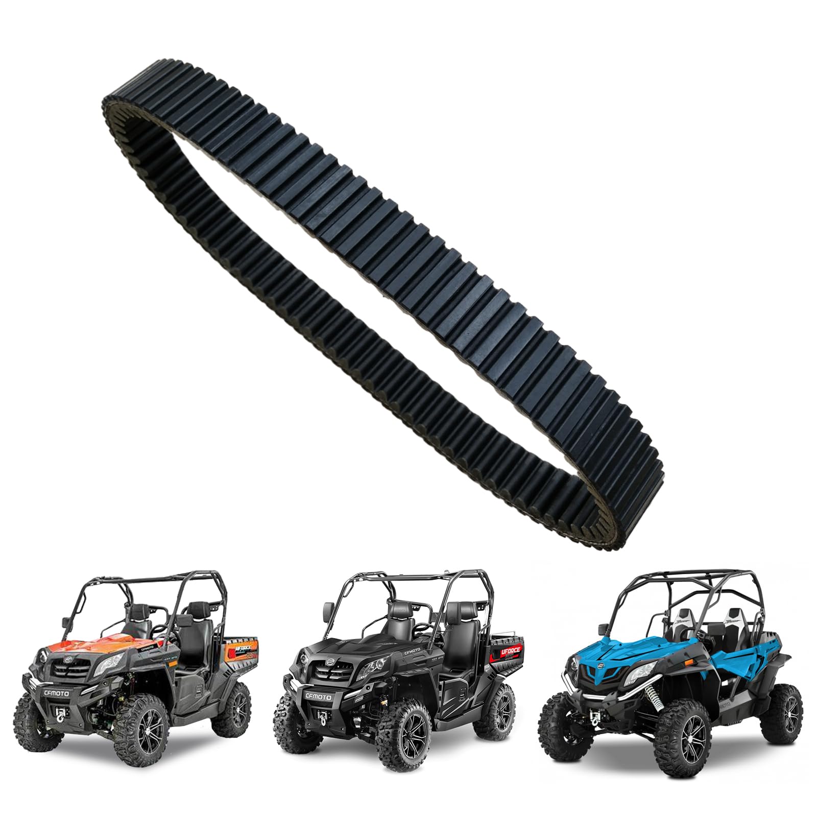 78▢MOTO Belt Slip on Shoe サイズ1 UT0810-3 QYMOTO CFmoto CVT Clutch Drive Belt for Uforce Zforce Cforce