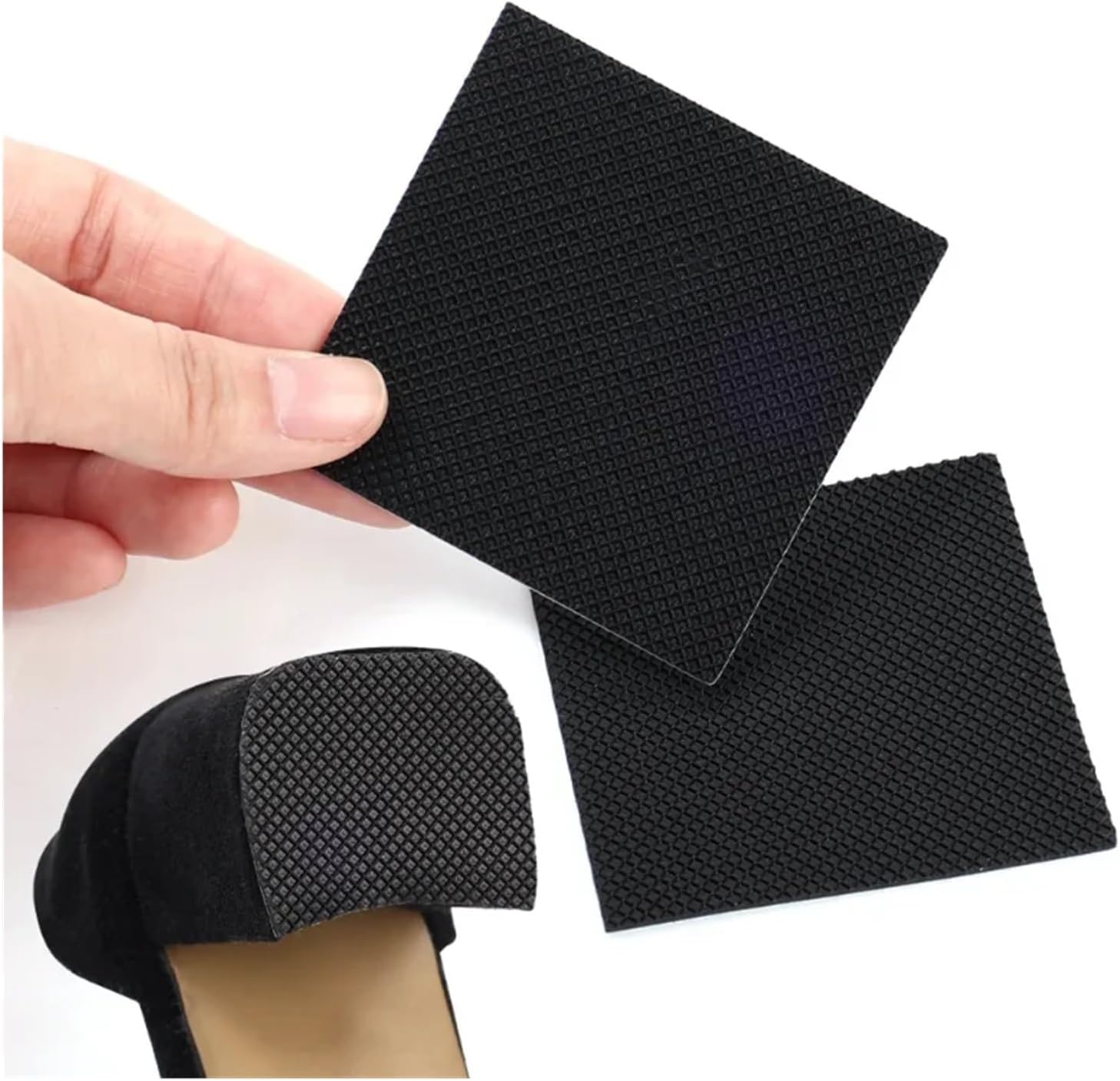 24 Pcs Anti-Slip Shoe Protector Women Outsole Pad Oxford Frosted Stickers Shoes Bottom Patch Pads Accessories