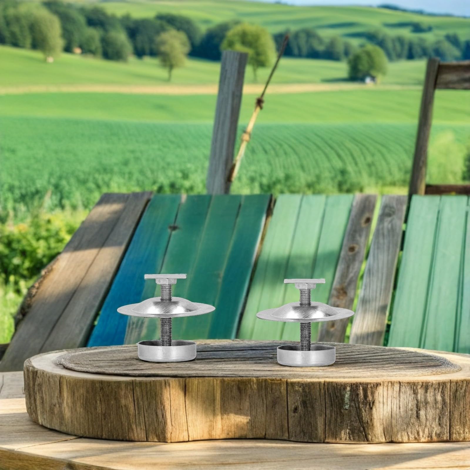 8 pezzi Supporti per Arnie in Acciaio Resistente Base Robusta per Apicoltura all Aperto Supporto Stabile e Facile da Montare per Giardino e Hobbisti Professionali