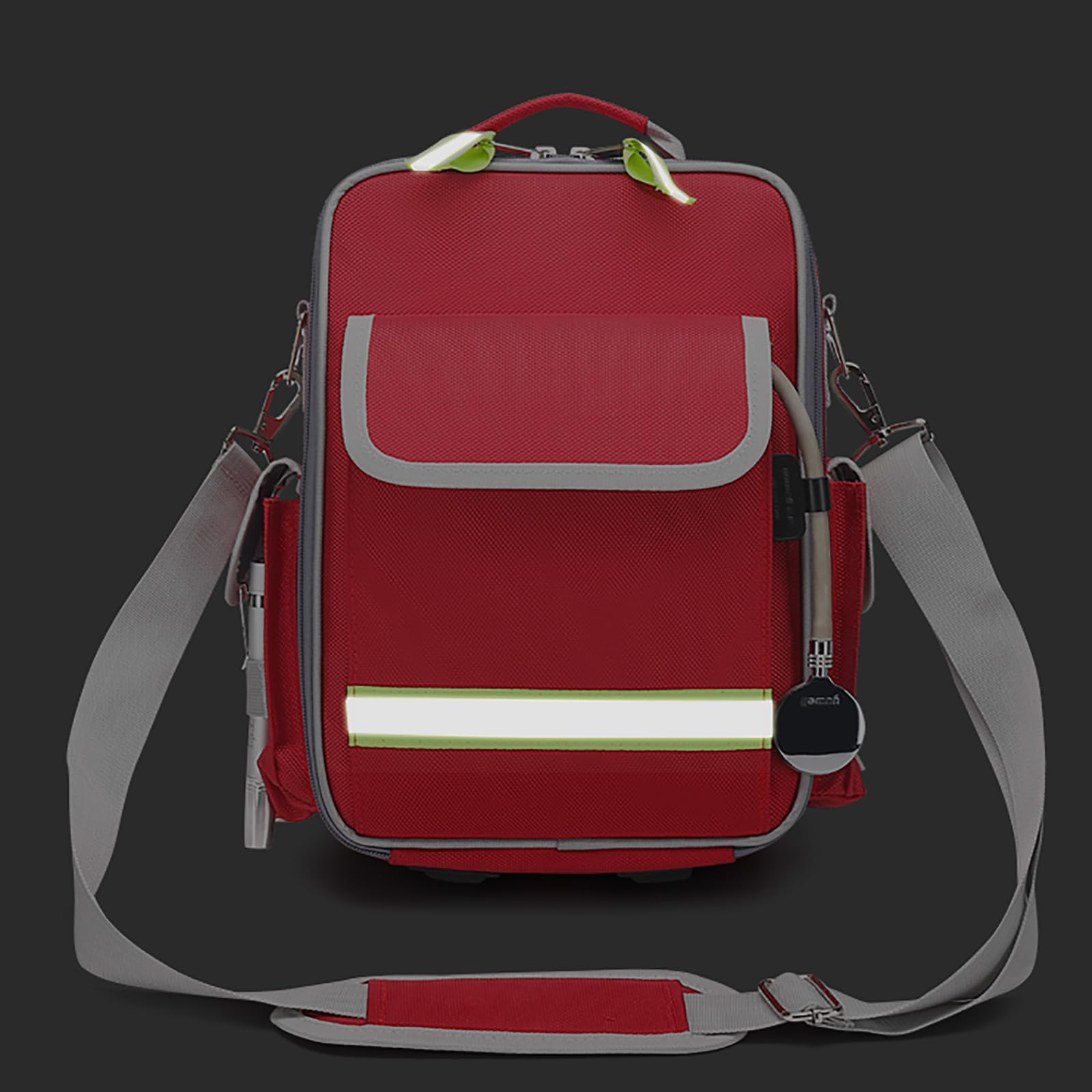 Notfallbeutel leer,medizinische Tasche mit Griff und Schultergurt,für die Pflege zu Hause,Outdoor,Wandern,Reisen