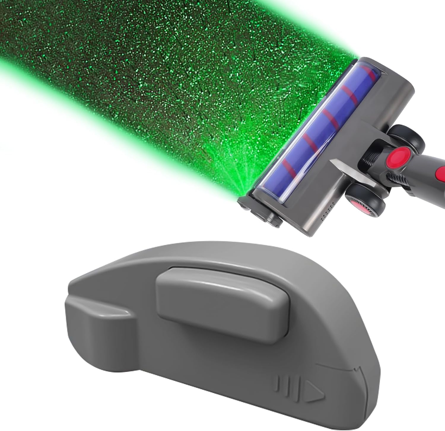 vacuum cleaner dust display led lamp (simplified edition), suitable for all vacuum cleaner, reveal microscopic dust, universal upgrade vacuum cleaner accessories