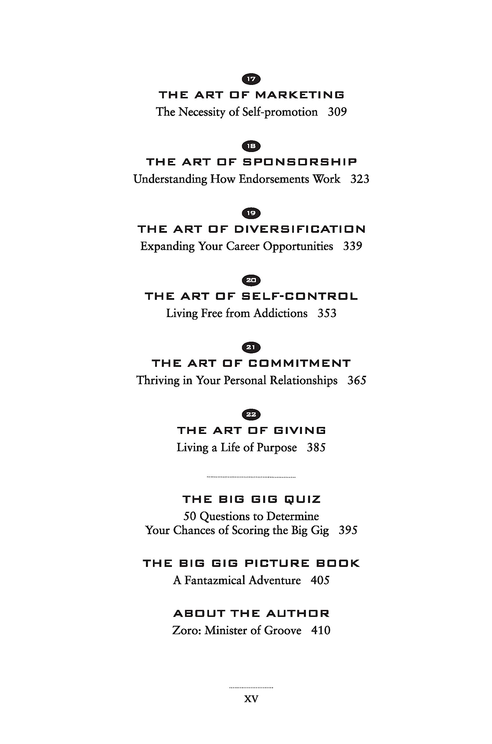 The Big Gig: Big-Picture Thinking for Success