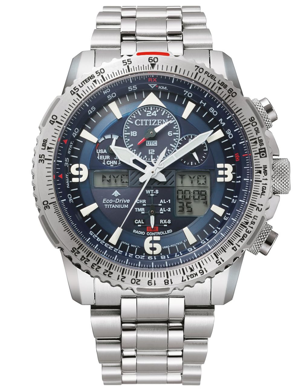 Citizen - JY8100-80L - Armbanduhr - Herren - Chronograph - Funkuhr
