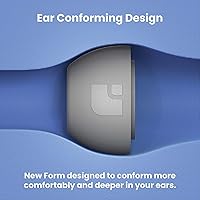 Vista 5 de Almohadillas de espuma viscoelástica Ultra-Premium de Foam Masters para AirPods Pro 1ª y 2ª generación 3 pares Nueva versión Ajuste seguro