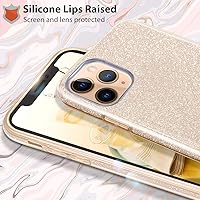 Vista 2 de MATEPROX Funda protectora compatible con iPhone 11 Pro Max, funda protectora Bling Sparkle para niñas y mujeres para iPhone 11 Pro Max de 6.5