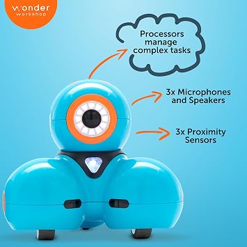 Wonder Workshop Dash Robot - Coding Robots for Kids 6+ Voice Activated STEM Robot Toys - Interactive, Educational & Programmable