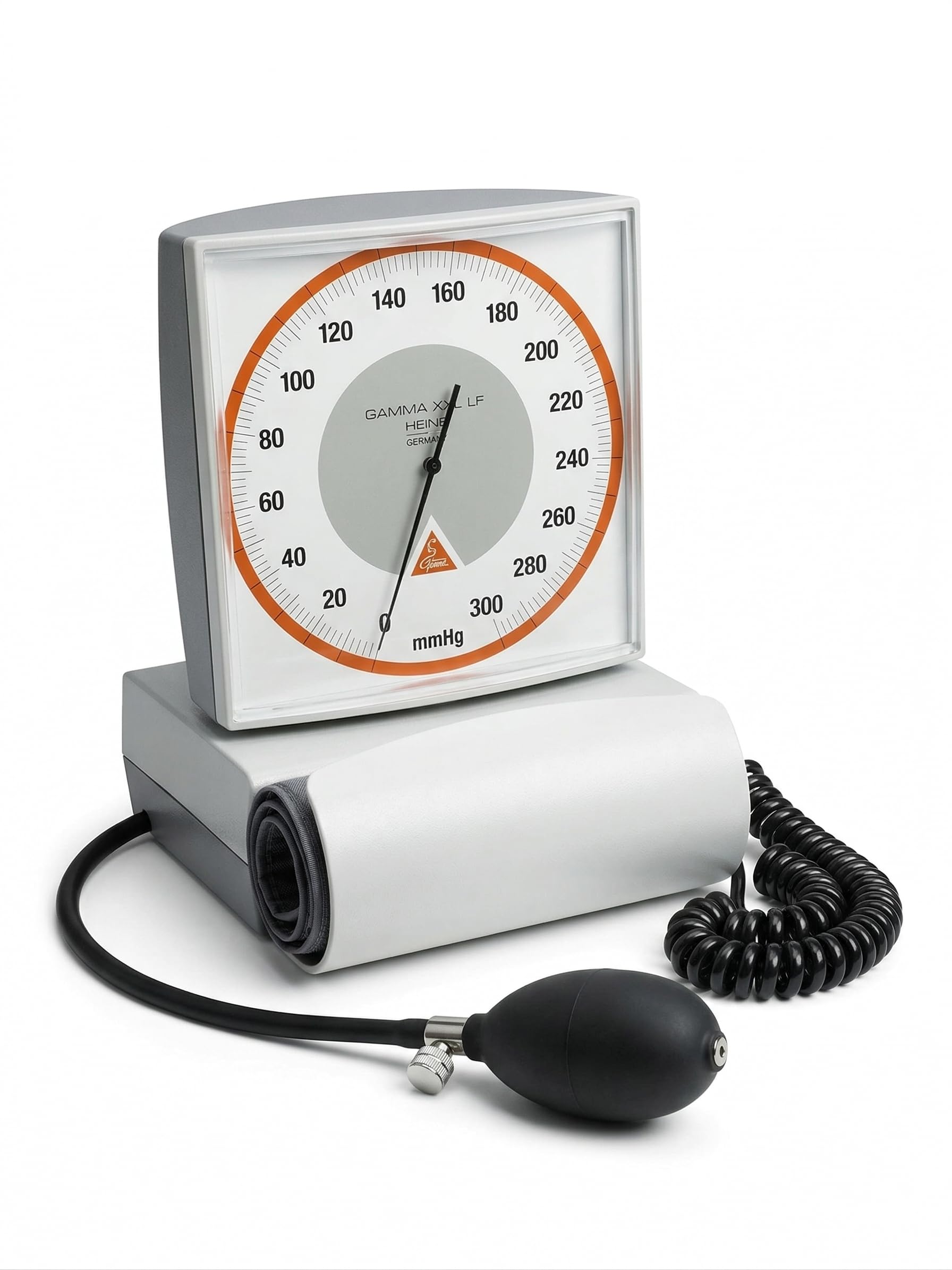 HEINE GAMMA XXL LF Professional Aneroid Sphygmomanometer – Precision Blood Pressure Monitor with Large Scale, Latex-Free, Desktop/Wall Mount Design for Hospitals and Clinics-image-1