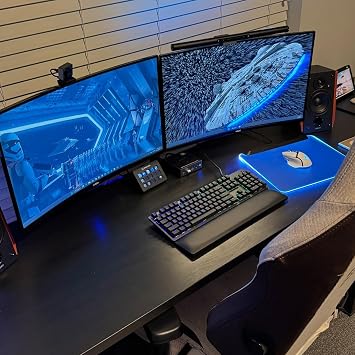 Kado 2-Pack 24 180Hz 1ms Curved 1500R 1920x1080 Gaming Computer Monitor