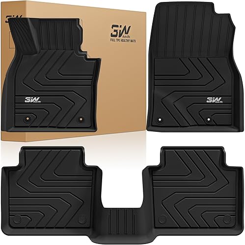 Miniatura 17 de 3W Alfombrillas de piso para Mazda CX-5 2025 2024 2023 2022 2021 2020 2019 2018 2017, Revestimientos de piso de TPE resistentes para todo clima
