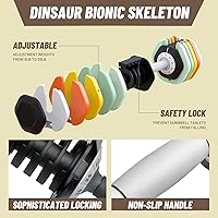 Vista 3 de 25/55 lbs Pair Adjustable Dumbbell, Fast Adjust Dumbbell Weight for Exercises Pair Dumbbells for Men and Women in Home Gym Workout Equipment