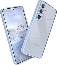 EAZY CASE Clear Hybrid Bumper Case Compatible with Samsung Galaxy S24, Mobile Phone Case with Ultra Impact Protection, Shockproof and Scratch-Resistant, Thin Protective Case with Camera Protection,